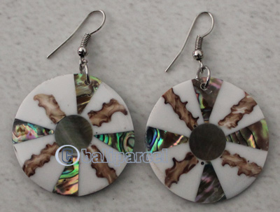 Earring Shell With Resin