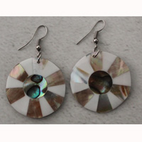 Earring Shell With Resin