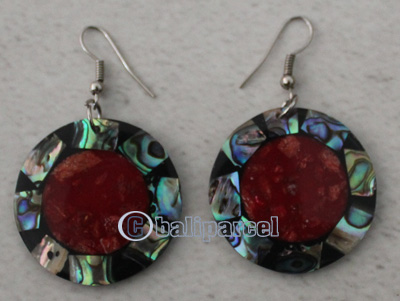Earring Shell With Resin