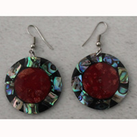 Earring Shell With Resin