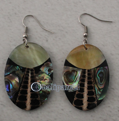 Earring Shell With Resin