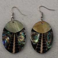 Earring Shell With Resin
