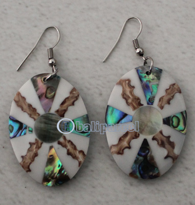 Earring Shell With Resin