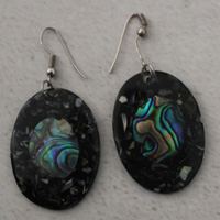 Earring Shell With Resin