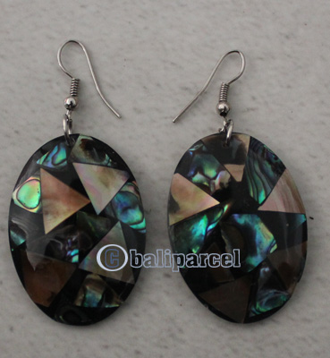 Earring Shell With Resin