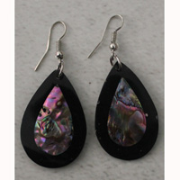 Earring Shell With Resin