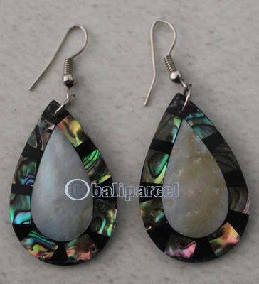 Earring Shell With Resin