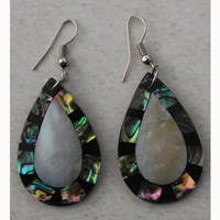 Earring Shell With Resin