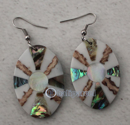 Earring Shell With Resin