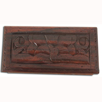 Wooden Box, Hand Carved From Sono Wood