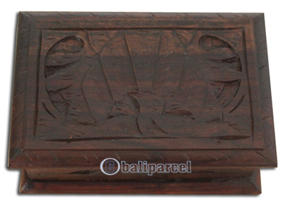 Wooden Box, Hand Carved From Sono Wood