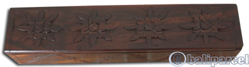 Wooden Box, Hand Carved From Sono Wood