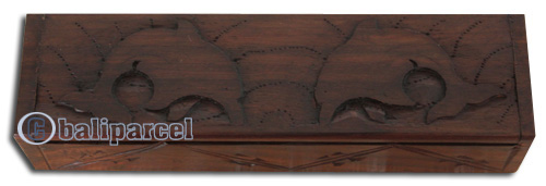 Wooden Box, Hand Carved From Sono Wood