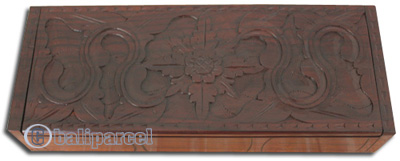 Wooden Box, Hand Carved From Sono Wood