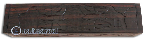 Wooden Box, Hand Carved From Sono Wood