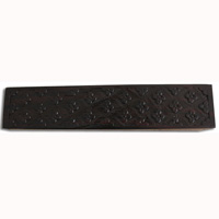 Wooden Box, Hand Carved From Sono Wood, With Bali Flower Carving