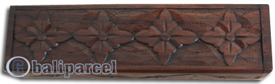 Wooden Box, Hand Carved From Sono Wood