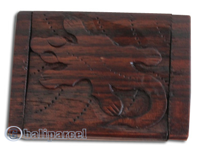 Wooden Box, Hand Carved From Sono Wood