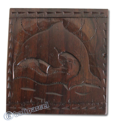 Wooden Box, Hand Carved From Sono Wood