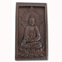 Wooden Box, Hand Carved From Resin