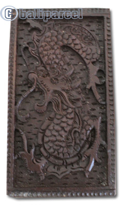 Wooden Box, Hand Carved From Resin