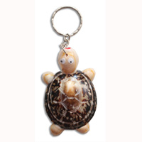 Turtle Keyrings, Made From Shell