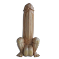 Wooden Abstract Natural, Handcrafted From Jempinis Wood