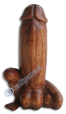 Wooden Abstract Brown, Handcrafted From Jempinis Wood