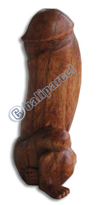 Wooden Abstract Brown, Handcrafted From Jempinis Wood