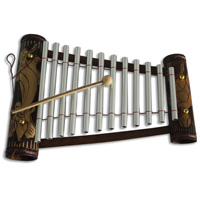 Rindik, Hand Made From Aluminium And Bamboo