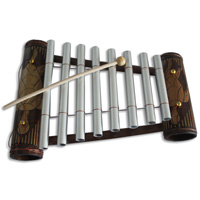 Rindik, Hand Made From Aluminium And Bamboo
