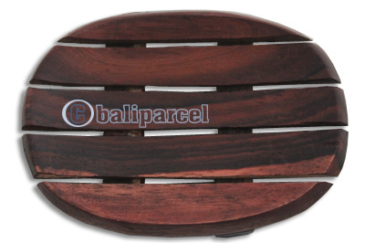 Wooden Soap Dish, Hand Carved From Sono Wood 