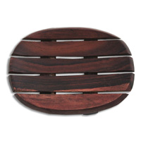 Wooden Soap Dish, Hand Carved From Sono Wood 