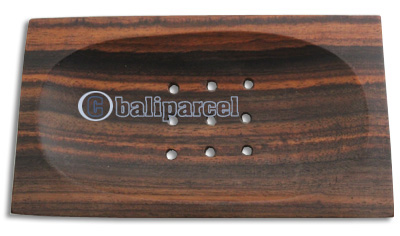 Wooden Soap Dish, Hand Carved From Sono Wood 