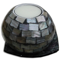 Resin Candle With Shell