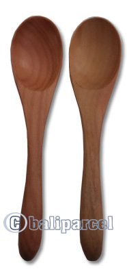 Wooden Sugar Spoon, Hand Carved From Saba Wood