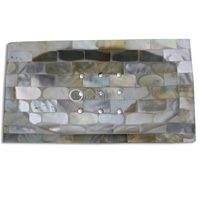 Wooden Soap Dish With Shell, Hand Carved From Sono Wood 