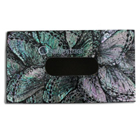 Tissue Holder, Handmade From Shell With Resin