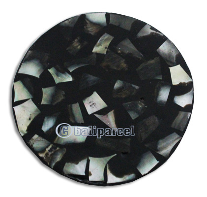 Coaster, Made From Shell With Resin