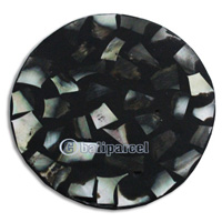 Coaster, Made From Shell With Resin