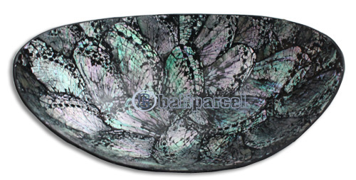 Bowl, Made From Shell With Resin