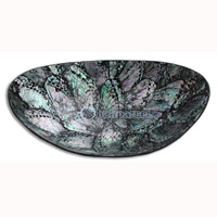 Bowl, Made From Shell With Resin