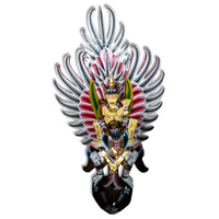Garuda Wisnu Craft And Painted Made From Albesia Wood