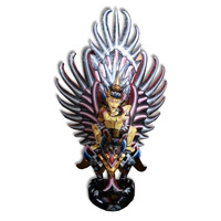 Garuda Wisnu Craft And Painted Made From Albesia Wood