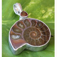 Pendant With Silver And Shell