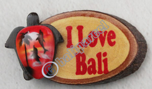 Slice Magnet Wood With Airbrushed
