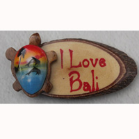Slice Magnet Wood With Airbrushed