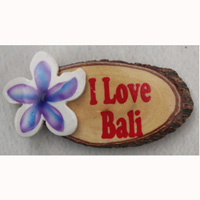 Slice Magnet Wood With Airbrushed