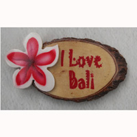 Slice Magnet Wood With Airbrushed