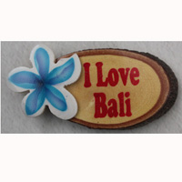 Slice Magnet Wood With Airbrushed